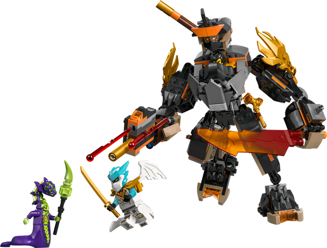 MECH DE MISIÓN DE COLE Y ZANE DRAGÓN