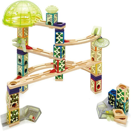 Pista de Canicas Quadrilla Space City Hape