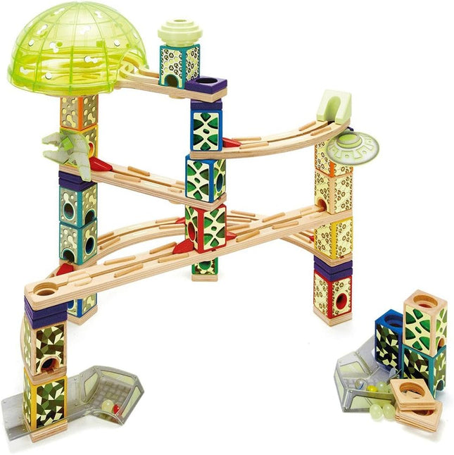 Pista de Canicas Quadrilla Space City Hape