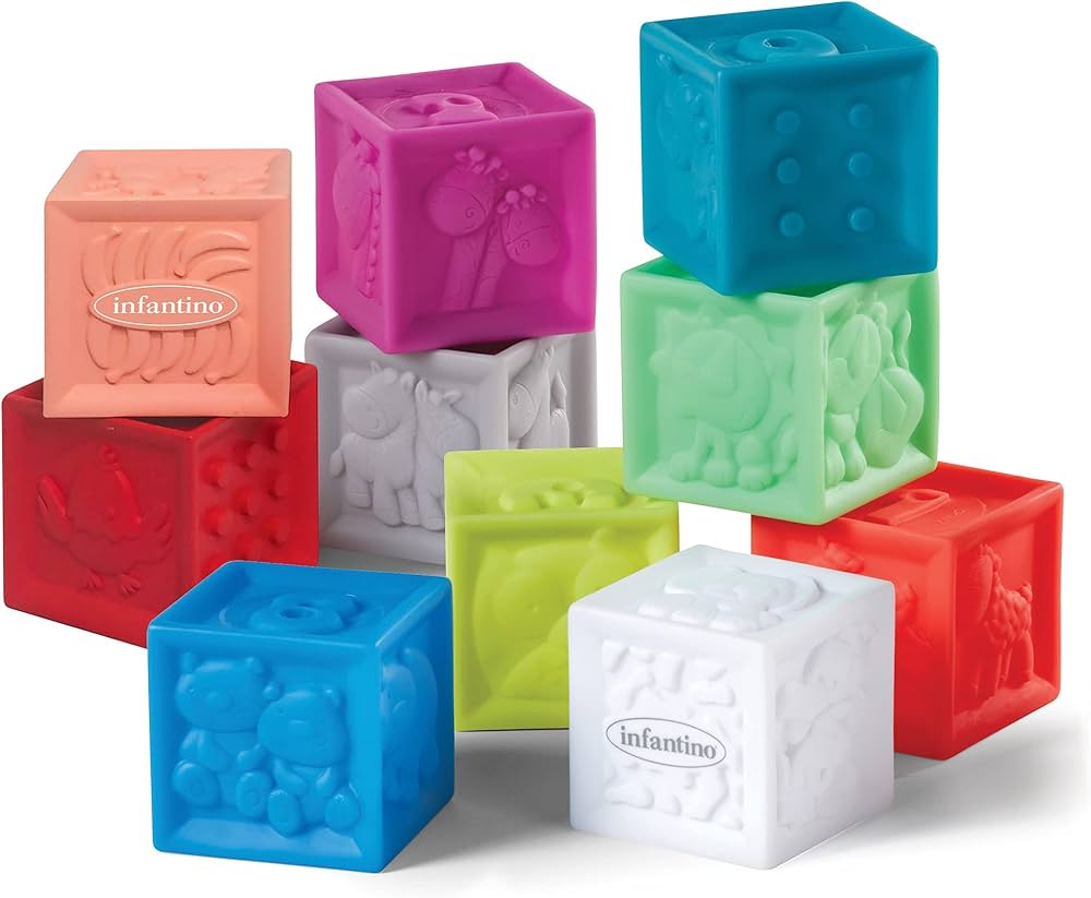 SET DE BLOQUES BLANDOS INFANTINO – WUA-WUA