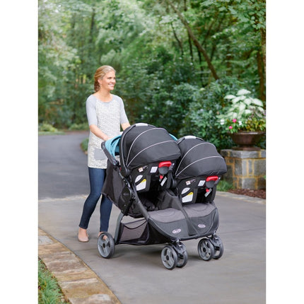 Coche Doble Graco FastAction Fold Duo Click Connect Stroller, Tidalwave
