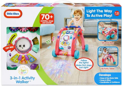 LITTLE TIKES ANDADOR 3 EN 1 ROSADO
