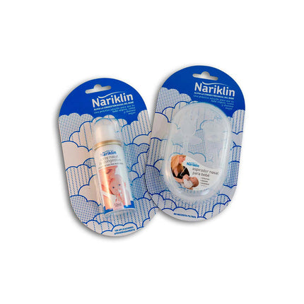 Pack aspirador nasal y spray Nariklin