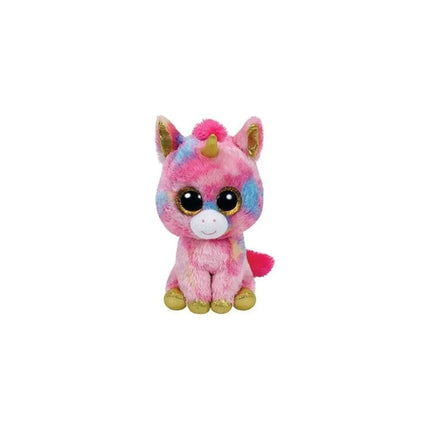 TY BEANIE BOOS FANTASIA UNICORNIO MULTICOLOR MEDIANO