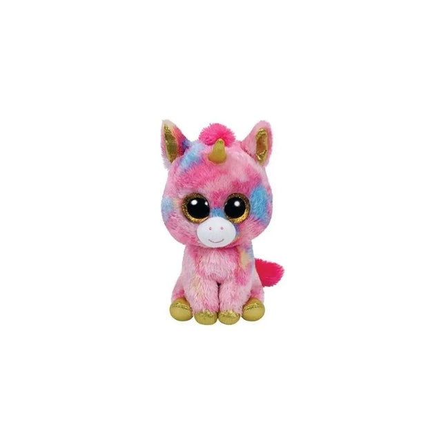 TY BEANIE BOOS FANTASIA UNICORNIO MULTICOLOR MEDIANO