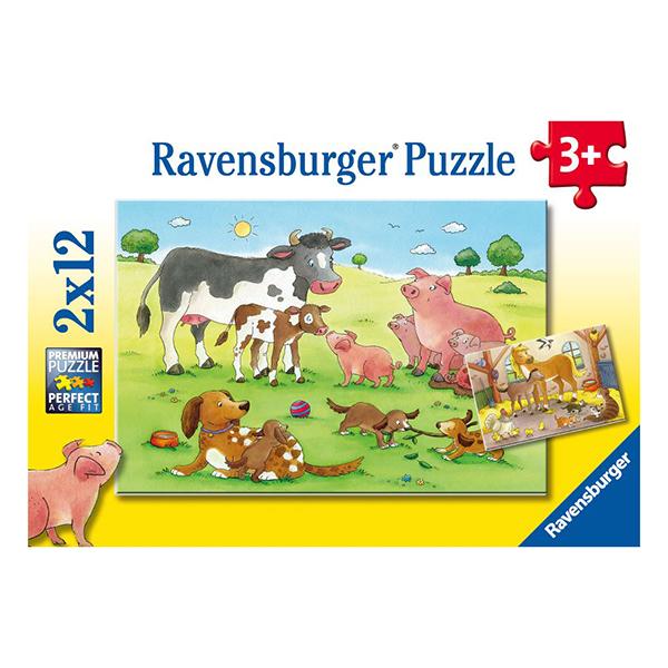 RAV 7590 Happy Animal Famillies  2x12