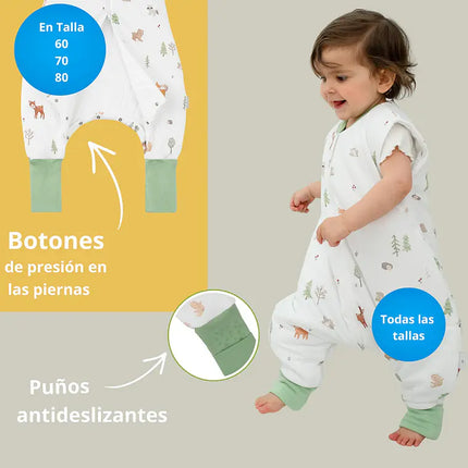 Saquito de Dormir con Pies FOREST DreamBag