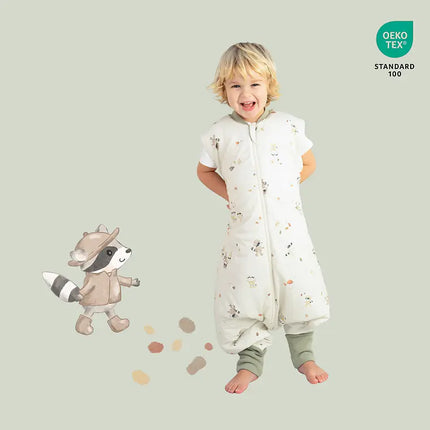 Saquito de Dormir con Pies AUTUM SPLASH DreamBag