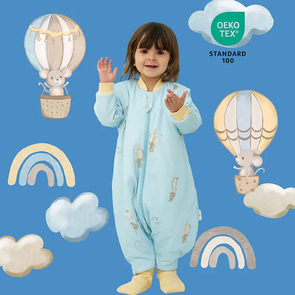 Saquito de Dormir con Pies HOT AIR BALLON DreamBag