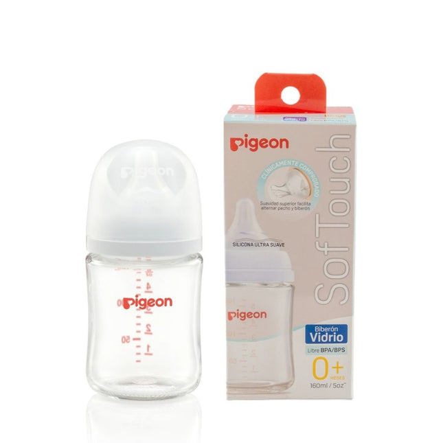 Biberon Softouch Pigeon VIDRIO  160 ml.