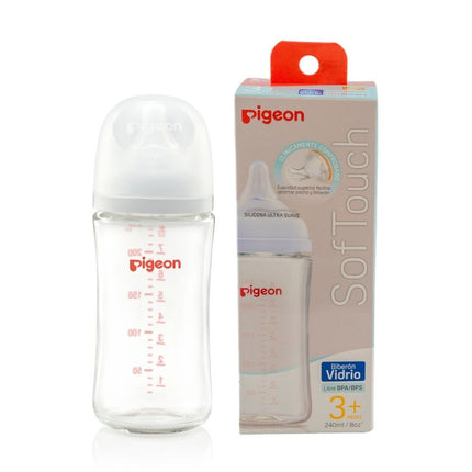 Biberon Softouch Pigeon VIDRIO  240 ml.