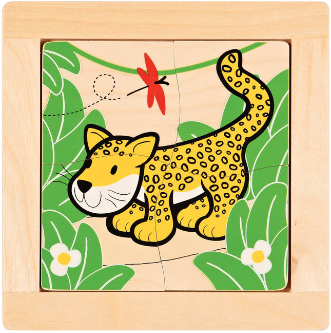 Puzzle leopardo