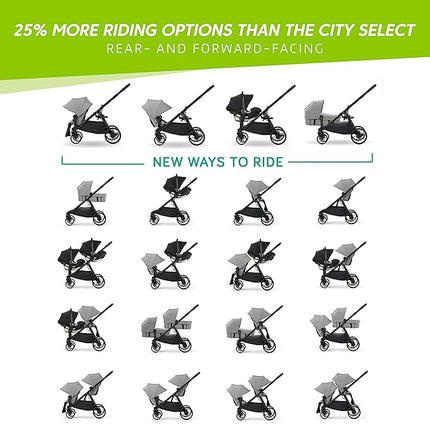 COCHE CITY SELECT LUX DOBLE BABY JOGGER