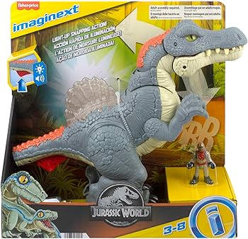 Imaginext Dinosaurio de Juguete Spinosaurus Modo Ataque