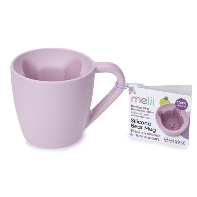 Taza De Silicona Oso Rosado