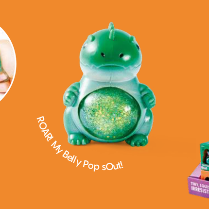 Dino Belly Squish Set