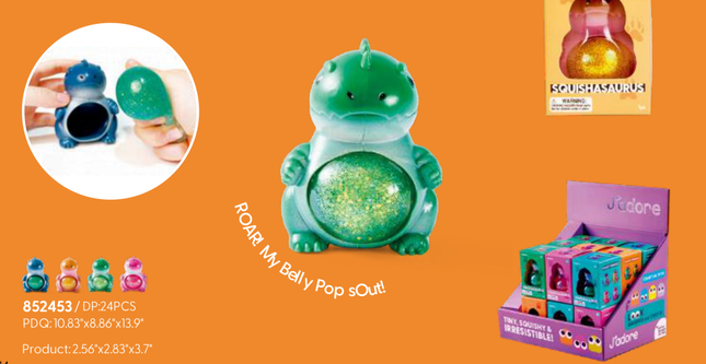 Dino Belly Squish Set