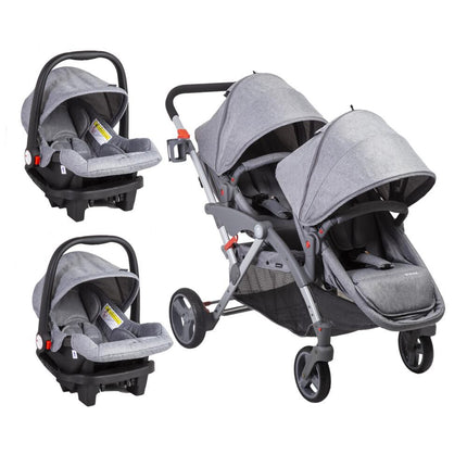 Coche DUO LX Gris HB8036