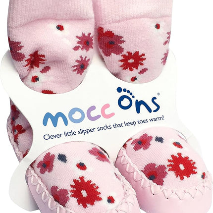 Mocc Ons 12-18 months  - floral ditsy / 12-18m