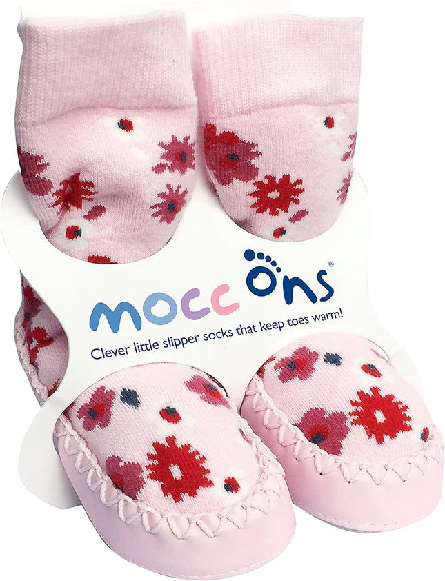 Mocc Ons 2-3 years  - floral ditsy / 2-3yrs