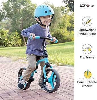 BICICLETA DE APRENDIZAJE SMARTRIKE RUNNING AZUL
