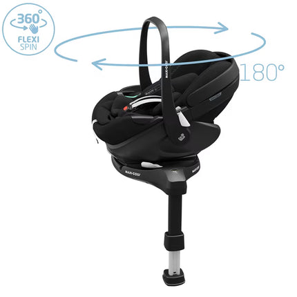 SILLA AUTO NIDO PEBBLE 360° PRO+ FAMILYFIX 360 PRO ESSENTIAL