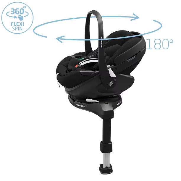SILLA AUTO NIDO PEBBLE 360° PRO+ FAMILYFIX 360 PRO ESSENTIAL