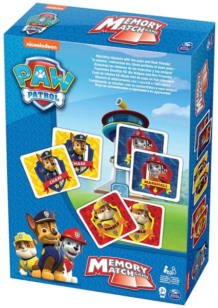 PAW PATROL JUEGO MEMORIA