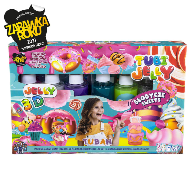 Set Tubi Jelly 6 Colores - Candy