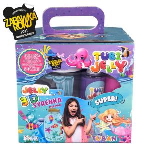 Set Tubi Jelly 6 Colores + Acuario - Sirena