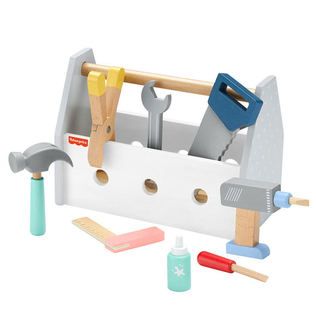 Fisher-Price Juguete para Bebés Kit Herramientas de Madera