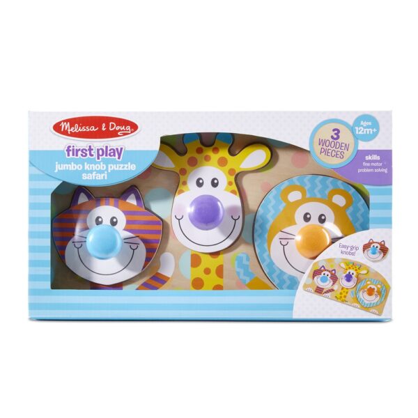 Puzzle con tomador - Animales salvajes