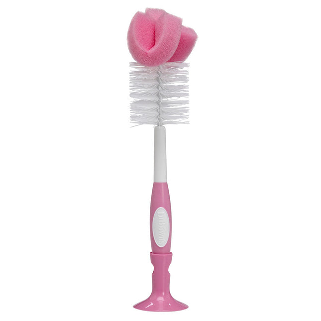 Cepillo Limpieza Mamadera Rosado