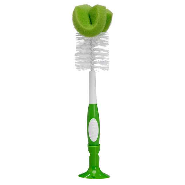 Cepillo Limpieza Mamadera Verde