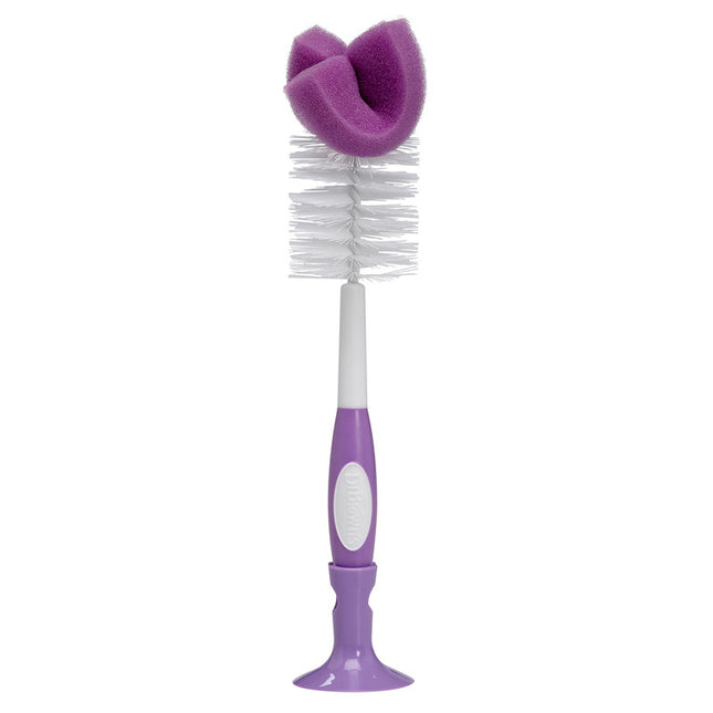 Cepillo Limpieza Mamadera Morado