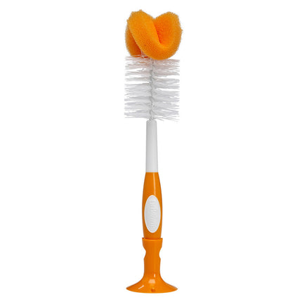 Cepillo Limpieza Mamadera Naranja