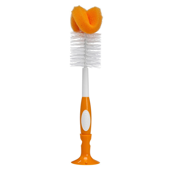 Cepillo Limpieza Mamadera Naranja