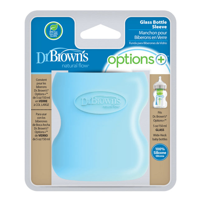Funda Protección Mamadera Vidrio 150ml Azul