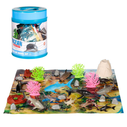 Set de animales marinos  24 piezas B079661