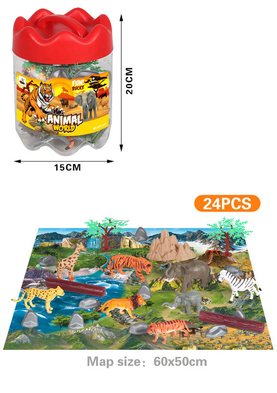 Set de la jungla 24 piezas B079706