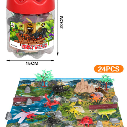 Set de insectos 24 piezas B079709