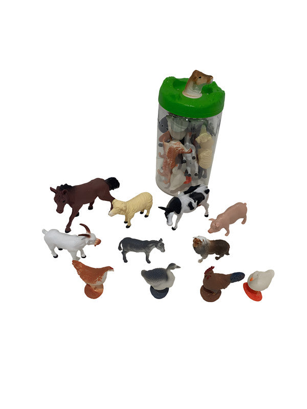 Set de animales de granja B079717