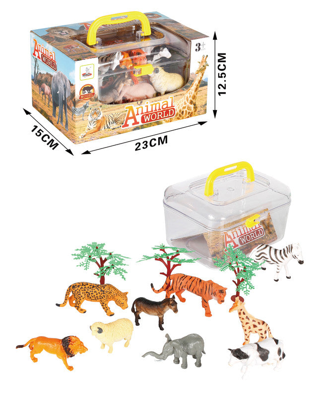 Set de animales de la jungla 24 piezas B079723