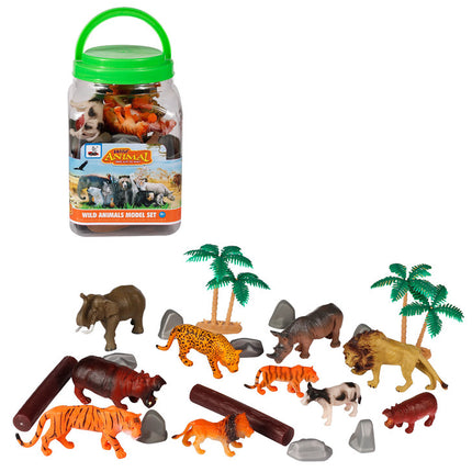 Set animales jungla 48 piezas B079751