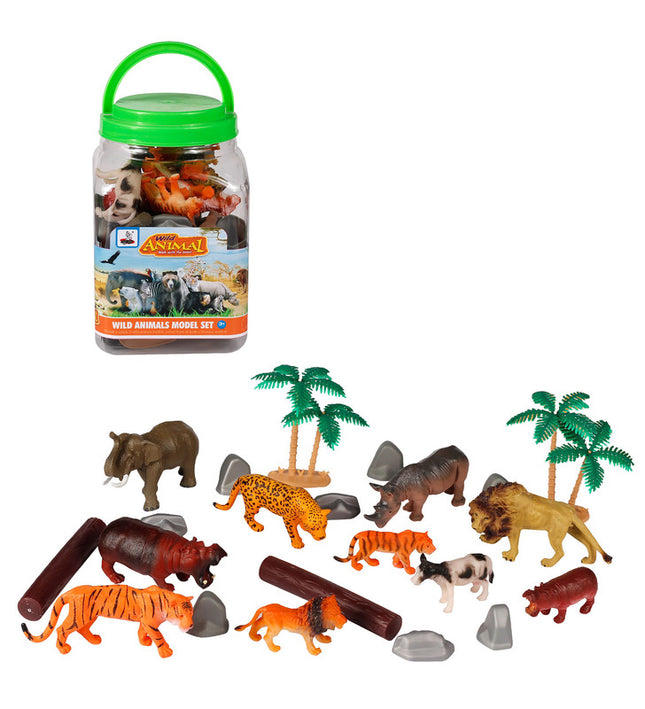 Set animales jungla 48 piezas B079751