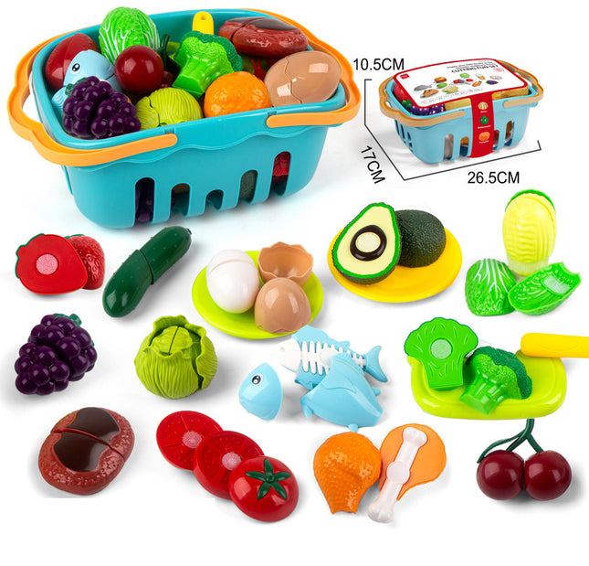 Canasto con alimentos 26X17X10 B079960