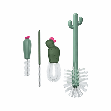 SET CEPILLOS CACTI Dark Green