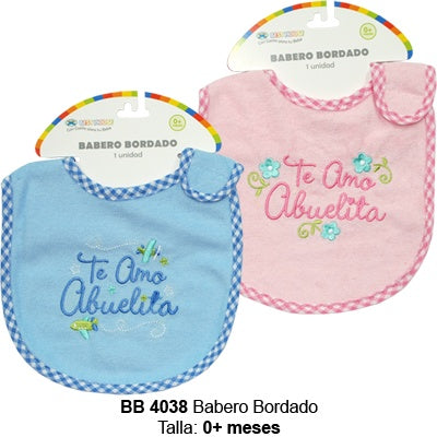 Babero Bordado 1 Unid