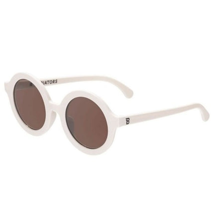 LENTES DE SOL CON PROTECCION UV BABIATORS Euro Round Sweet Cream 0-2
