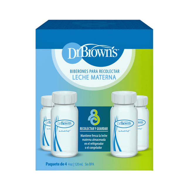 Botellas Estándar Recolectoras de Leche 4UN